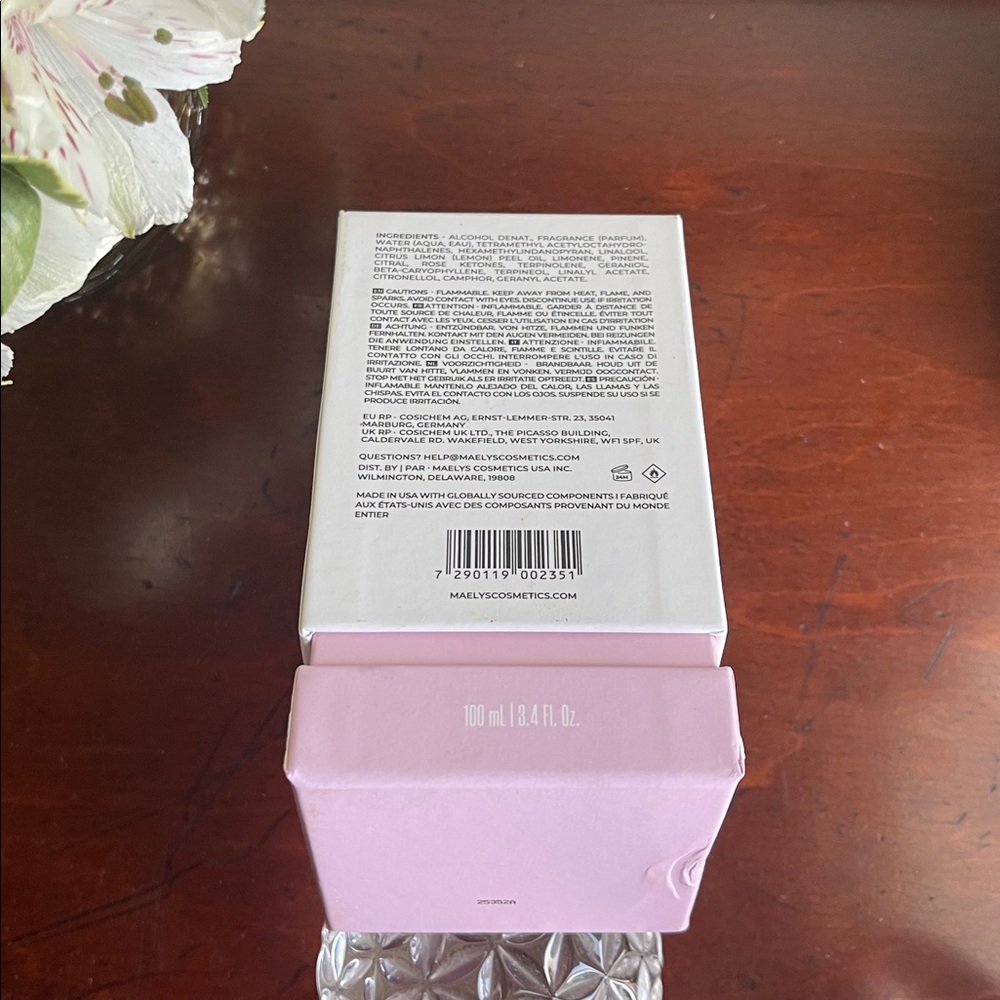 Maely’s TEMPT perfume.  100ml (3.4 Oz).  New in box. - Picture 8 of 8